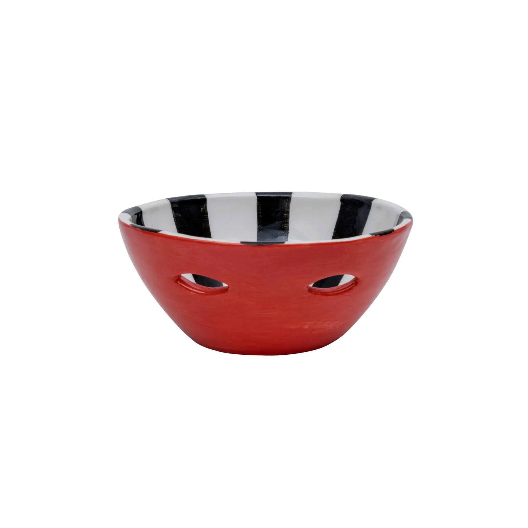 Striped Ceramic Bowl