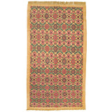 Afshan Sumak Heriz Persian Carpet Silk 129x237