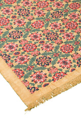 Afshan Sumak Heriz Persian Carpet Silk 129x237