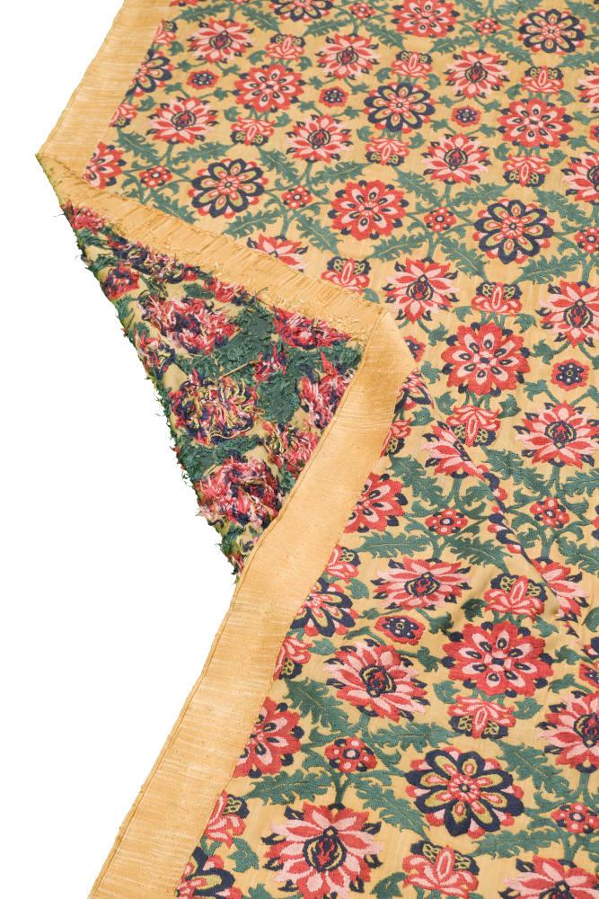 Afshan Sumak Heriz Persian Carpet Silk 129x237