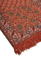 Sevda Sumak Heriz Persian Carpet Wool & Silk 69x120, Authentic Vintage Rugs & Kilims in Dubai
