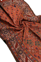 Sevda Sumak Heriz Persian Carpet Wool & Silk 69x120, Authentic Vintage Rugs & Kilims in Dubai