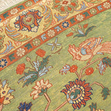 Shaghayegh Superfine Heriz Persian Carpet Silk 78x118, Authentic Vintage Rugs & Kilims in Dubai