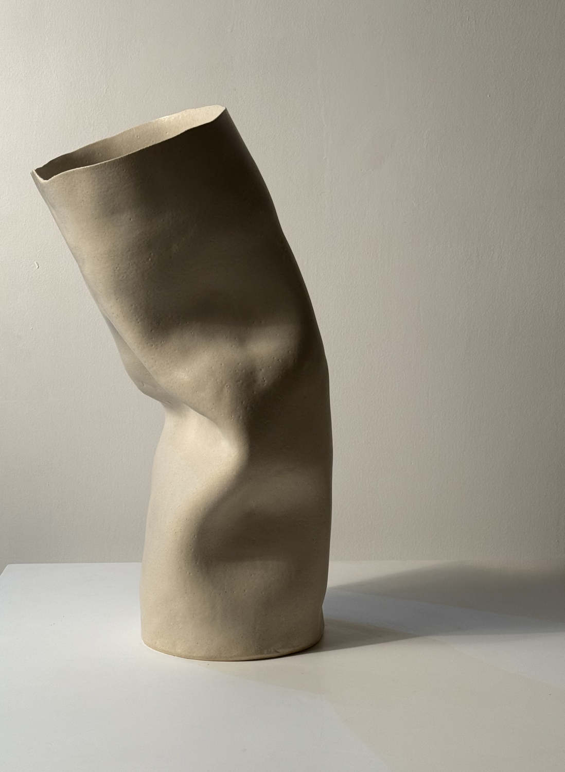 Irregular shaped Ceramic Vase and Decorative Art by Madar Al Suwaidi
