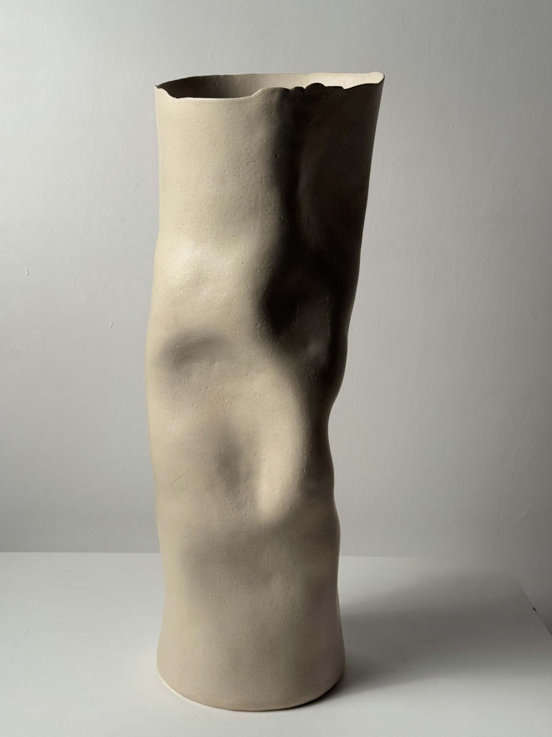 Irregular Shaped Ceramic Vase and Decorative Art by Madar Al Suwaidi