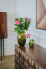 Brown Glass Sculpture, Glass Vase and Collectible Glass Art in Dubai