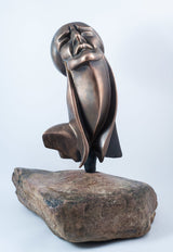 Bronze Sculpture, Contemporary Mixed Media Sculptures By Seena Nayeri