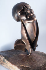 Bronze Sculpture, Contemporary Mixed Media Sculptures By Seena Nayeri