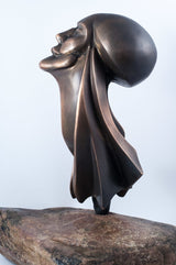 Bronze Sculpture, Contemporary Mixed Media Sculptures By Seena Nayeri