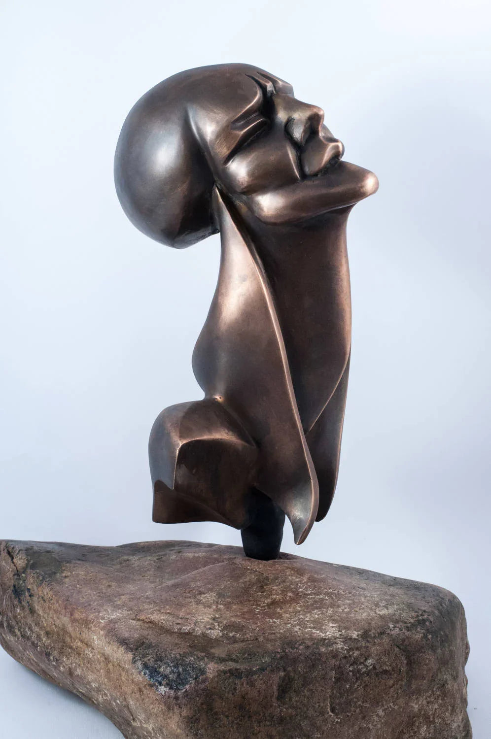 Bronze Sculpture, Contemporary Mixed Media Sculptures By Seena Nayeri