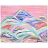 Pink Landscape Mixed Media Painting & Pop Art By Hanji Park in Dubai