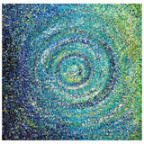 The Spiral Symphony Acrylic Painting By Rawia Zantout