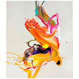 Colorful Abstract Painting By Nikolaos Schizas in Dubai