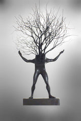 Tree of Life Bronze Sculpture, Contemporary Statues By Keivan Beiranvand in Dubai