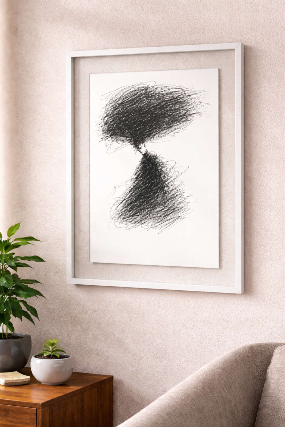 Rapidograph Ink Drawing, Black and White Artworks in Dubai