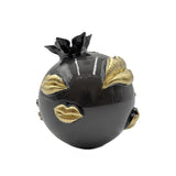 Black & Gold Pomegranate Sculpture Corporate Gifts