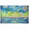 Verdant Motion Acrylic PaintingBy Rawia Zantout