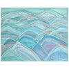 Verdant Mountain Mixed Media Painting By Hanji Park
