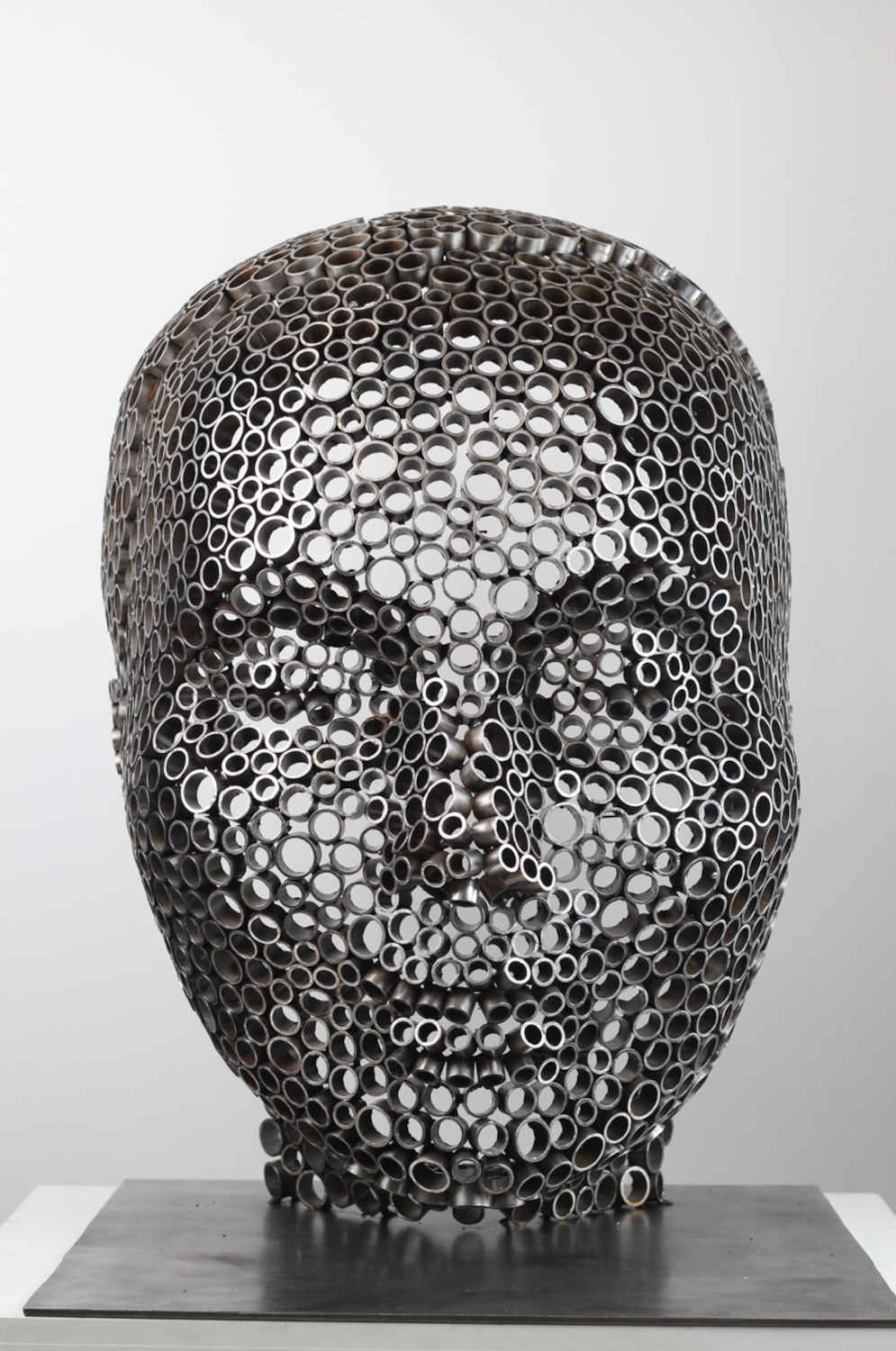 Contemporary Human Stainless Steel Sculpture By Vincent Barrau in Dubai