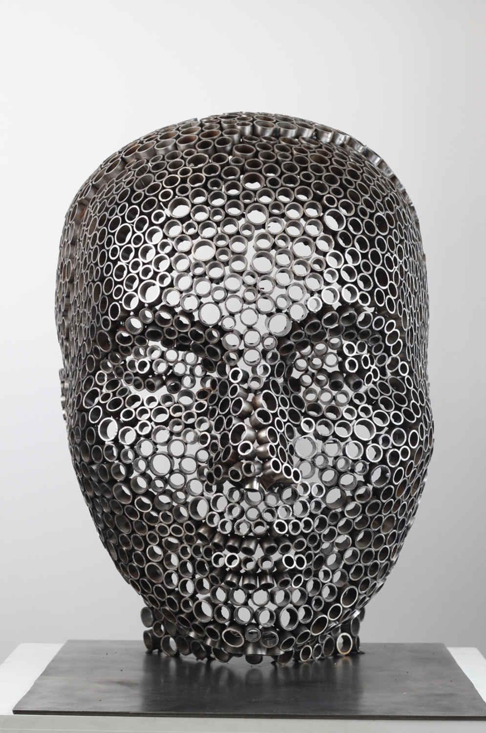 Contemporary Human Stainless Steel Sculpture By Vincent Barrau in Dubai