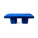 Blue Velvet Bench, Contemporary Designer Furniture