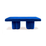 Blue Velvet Bench, Contemporary Designer Furniture