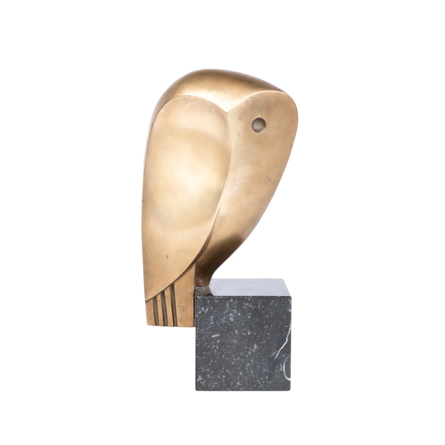 VOGEL DER NACHT Bronze Sculpture - Contemporary Animal Figures By Cordula Dobes