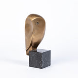 VOGEL DER NACHT Bronze Sculpture - Contemporary Animal Figures By Cordula Dobes