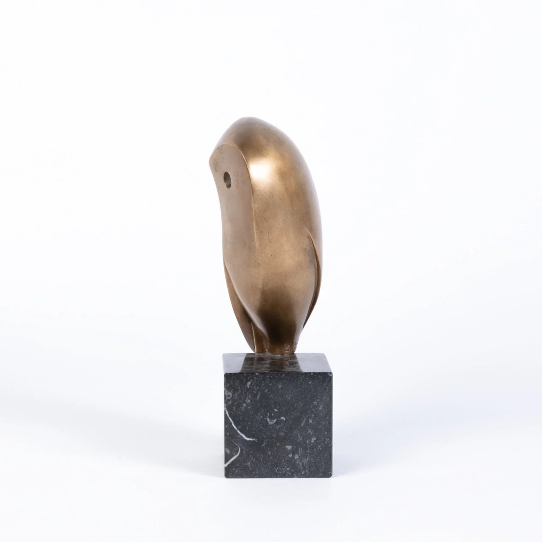 VOGEL DER NACHT Bronze Sculpture - Contemporary Animal Figures By Cordula Dobes