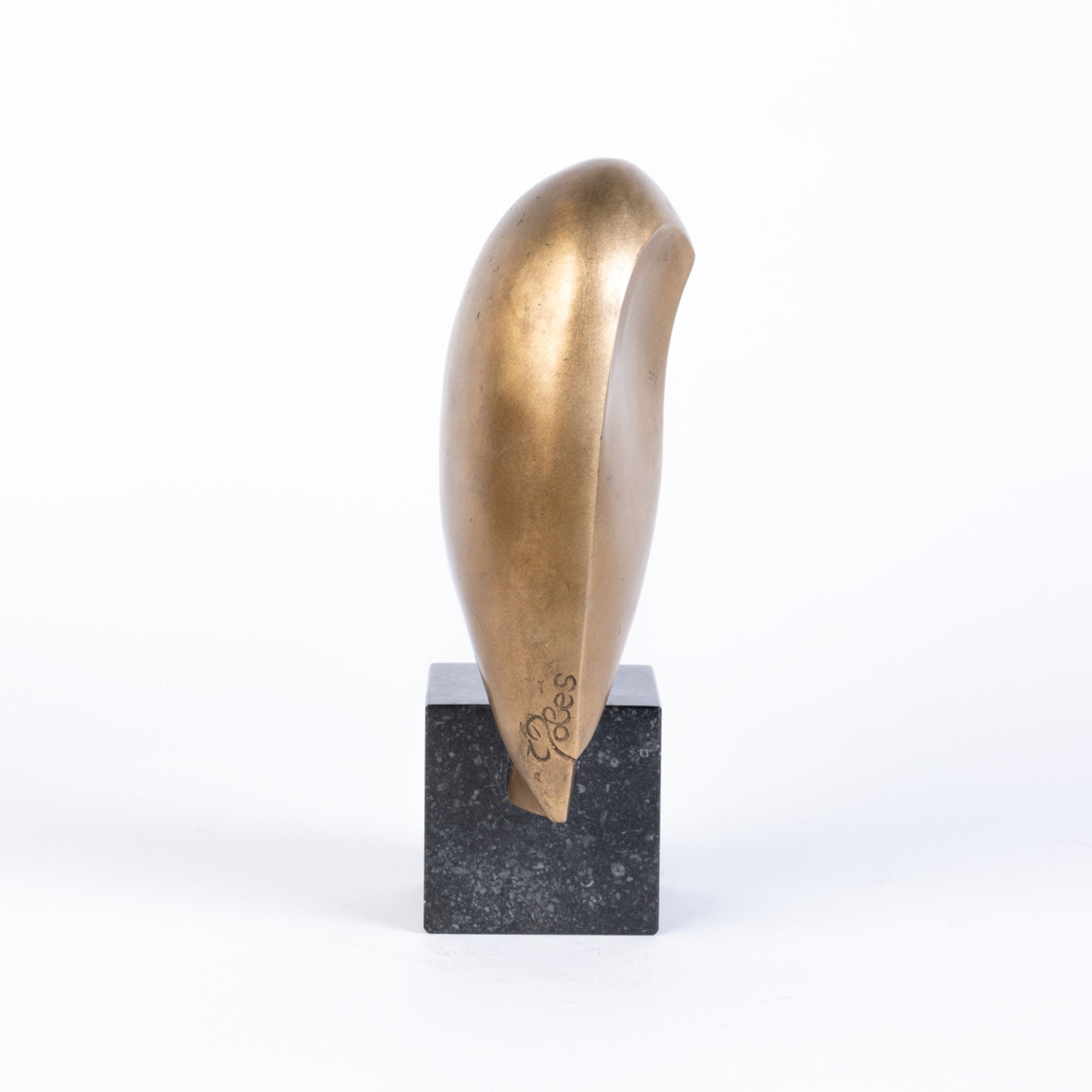 VOGEL DER NACHT Bronze Sculpture - Contemporary Animal Figures By Cordula Dobes