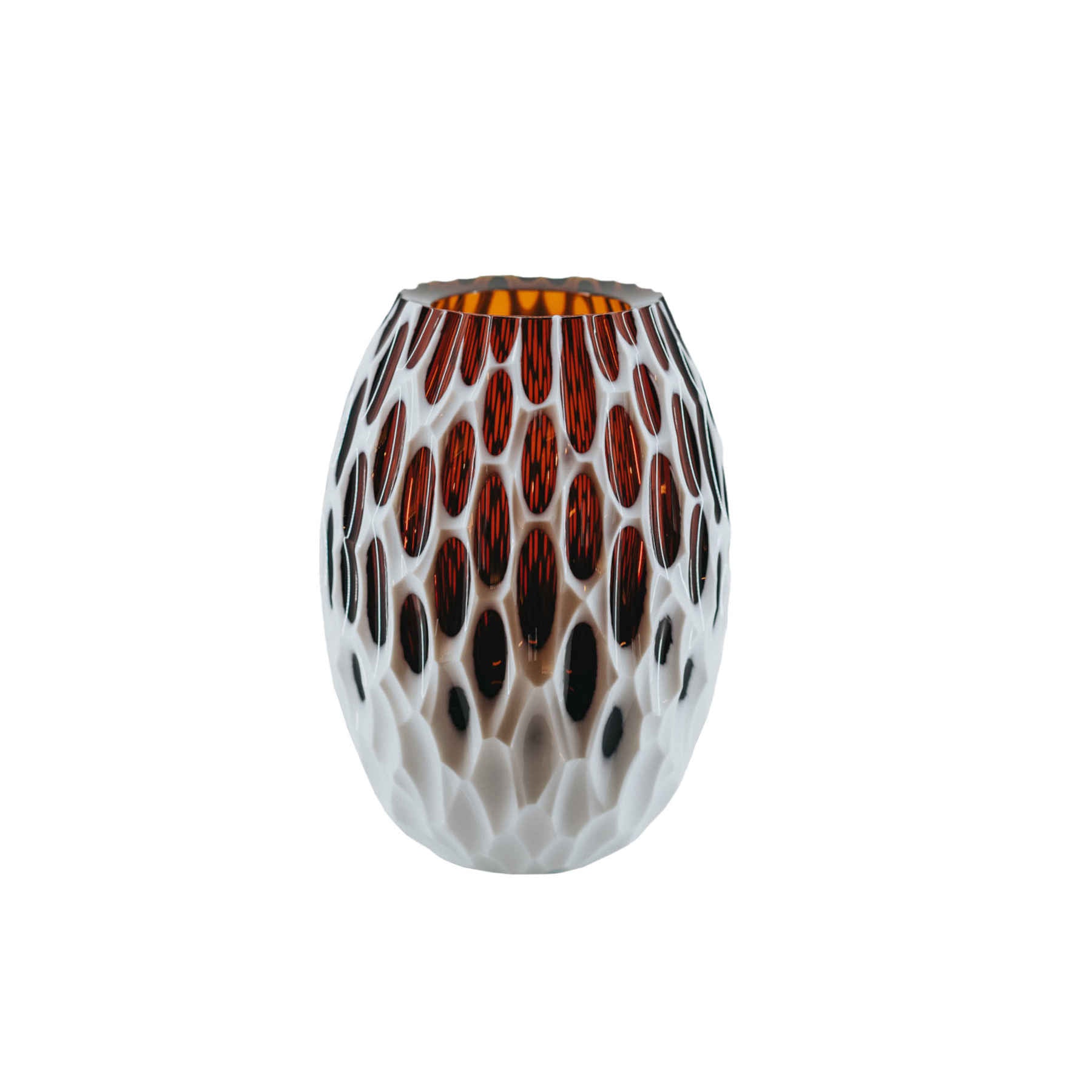 Walnut Glass Sculpture, Glass Vase and Collectible Glass Art in Dubai