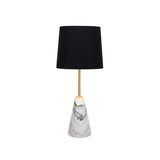 White Marble Table Lamp - Modern Designer Furniture & Decor in Dubai