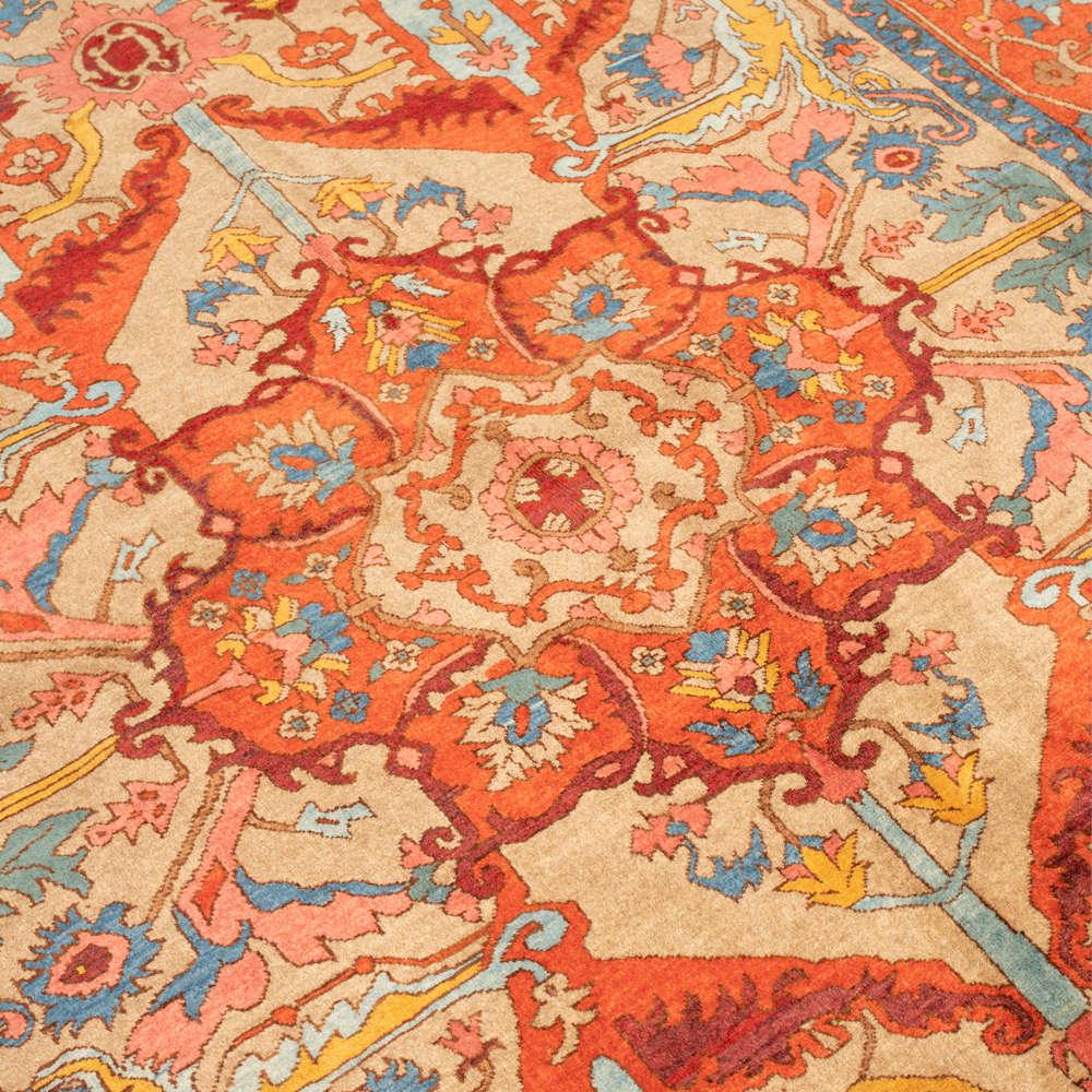 Yaqma Heriz Persian Carpet Wool 200x237, Authentic Vintage Rugs & Kilims in Dubai