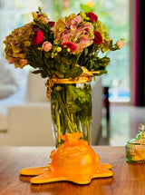 Be My Darling Yellow & Pink Pomegranate Resin Sculpture Dubai