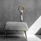 Macrame Tapestry Gold, Handmade Counter Top Macrame Art in Dubai