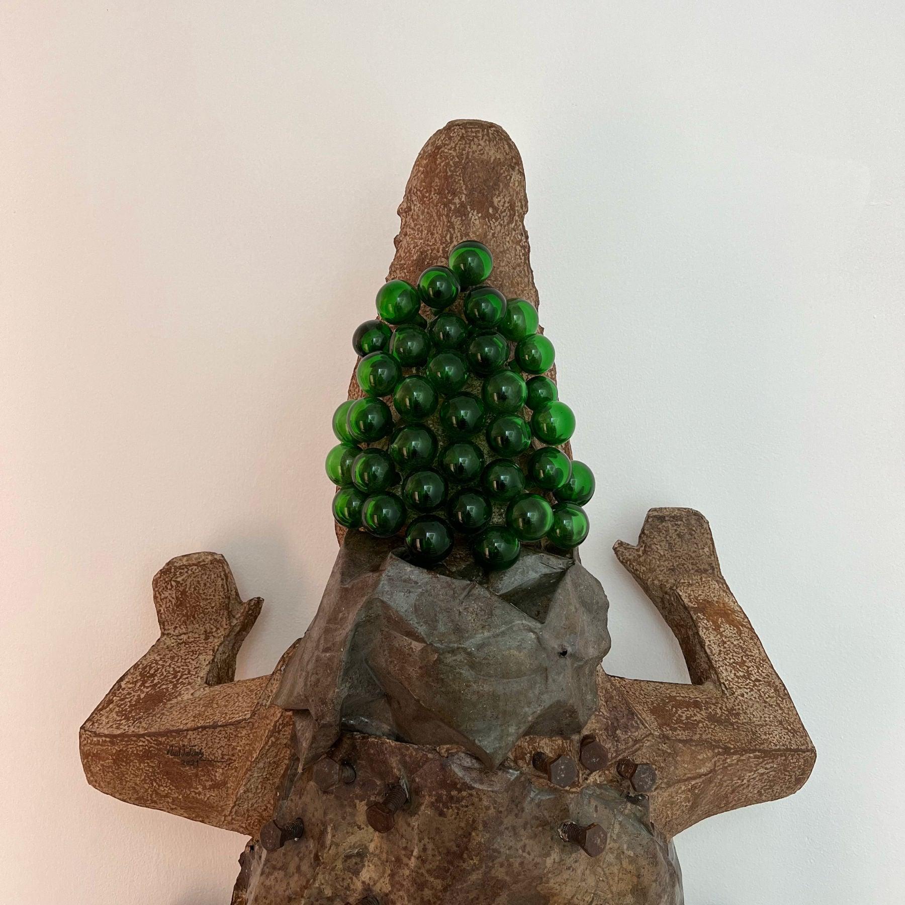 Mixed Media Sculptures by Roxana Fazeli in Dubai - Recycled Art