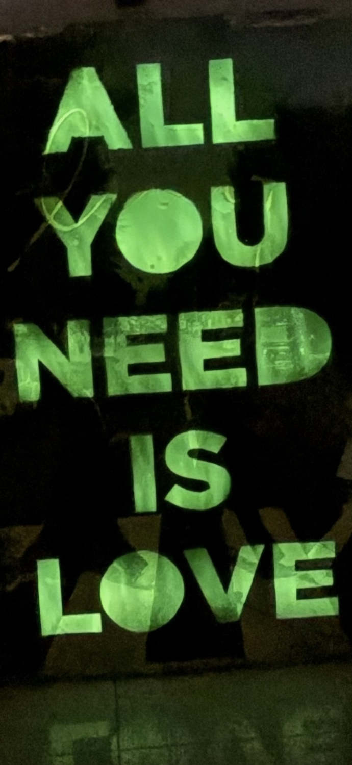 All You Need Is Love Pop Art Painting