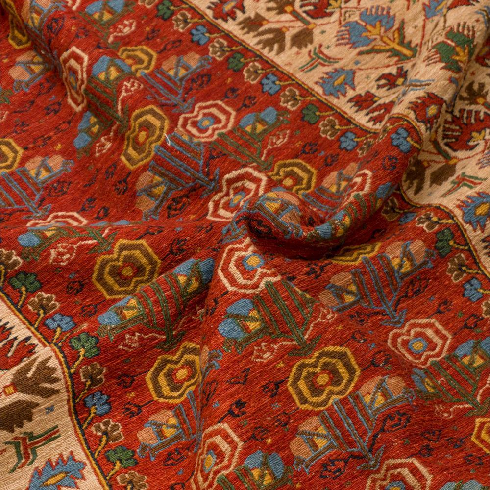 Alma Sumak Heriz Persian Carpet Wool 164x206, Authentic Nomadic Rugs & Kilims in Dubai