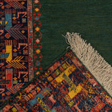 Annette Sumak Heriz Persian Carpet Wool 149x254, Authentic Nomadic Persian Rugs & Kilims, Silk & Wool in Dubai