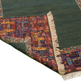 Annette Soumak Persian Carpet Wool 160x215 - Authentic Nomadic Rugs & Kilims in Dubai