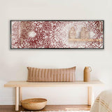 Aryana Decorative Wall Mirror - Wall Mounted Painted Mirror in Metal Frame in Dubai