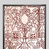 Aryana Decorative Wall Mirror - Wall Mounted Painted Mirror in Metal Frame in Dubai