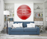 Ball Life Red Chanel Print on Canvas Artwork - Vintage Arabia Pop Art by Julian Castaldi in Dubai