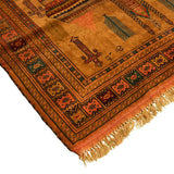 Olive Baluch Altar Persian Carpet - Authentic Nomadic Carpets & Kilims in Dubai