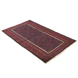 Dark Baluch Geometric Persian Carpet - Authentic Carpets & Kilims in Dubai