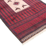 Baluch Nomadic Persian Carpet 100x190 - Authentic Handmade Rugs & Kilims Dubai