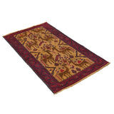 Baluch Nomadic Persian Carpet 107x186 - Authentic Handmade Rugs & Kilims Dubai