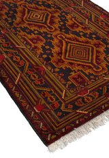 Baluch Nomadic Persian Carpet 110x203 - Authentic Handmade Rugs & Kilims Dubai