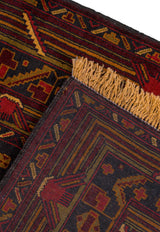 Baluch Nomadic Persian Carpet 110x203 - Authentic Handmade Rugs & Kilims Dubai
