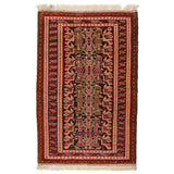 Baluch Nomadic Persian Carpet 112x163 - Authentic Handmade Rugs & Kilims Dubai